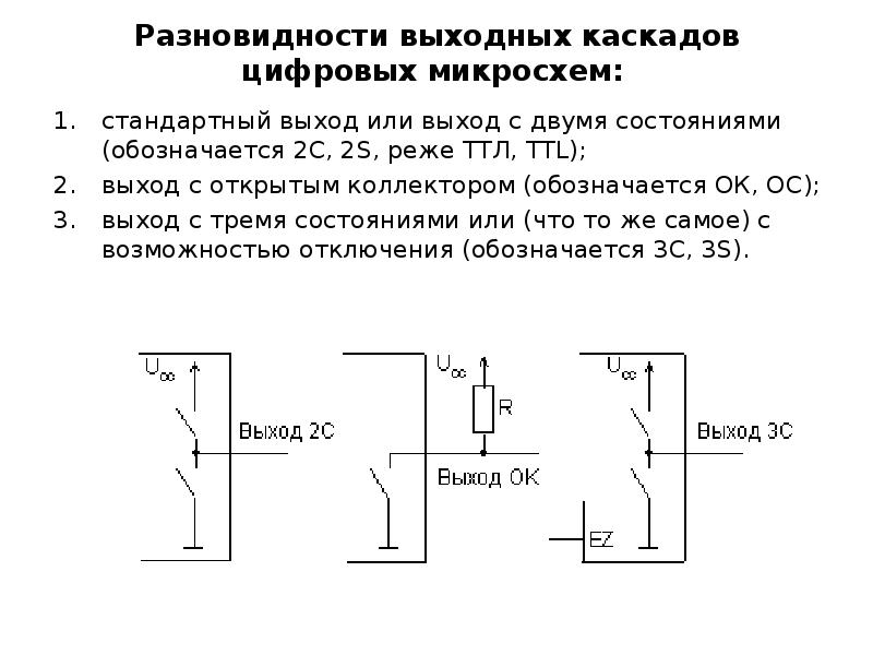 Схема с открытым коллектором