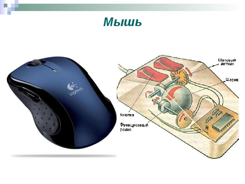 Мышь и другие устройства управления компьютером презентация