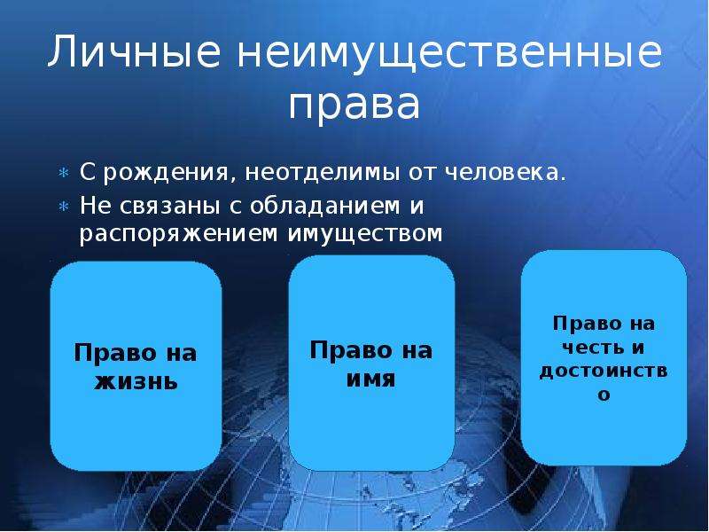 Право на имя с рождения. Личные неимущественные права. Личным неимущественным права. Виды неимущественных прав. Личные неимущественные права в гражданском праве.