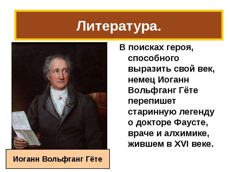 Мир художественной культуры просвещения 7 класс. Мир художественной культуры Просвещения Иоганн Вольфганг. Художественной культуры Просвещения 8 класс таблица Иоганн Вольфганг. Проект про Иоганна Вольфганга гёте.