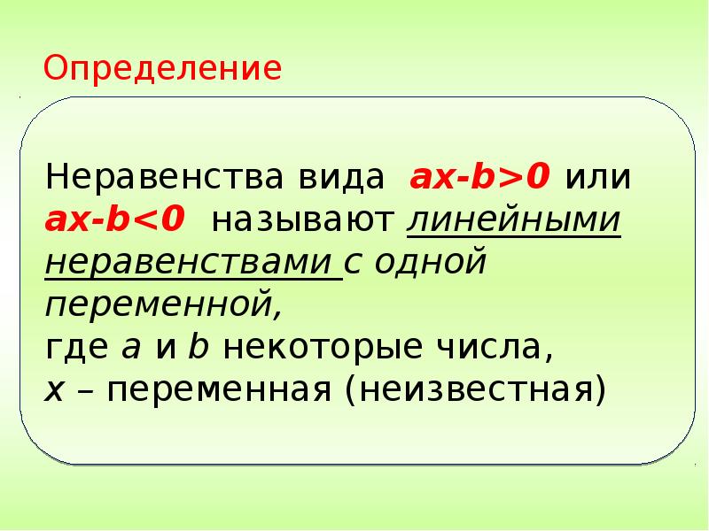 Алгоритм решения линейного уравнения с одной переменной