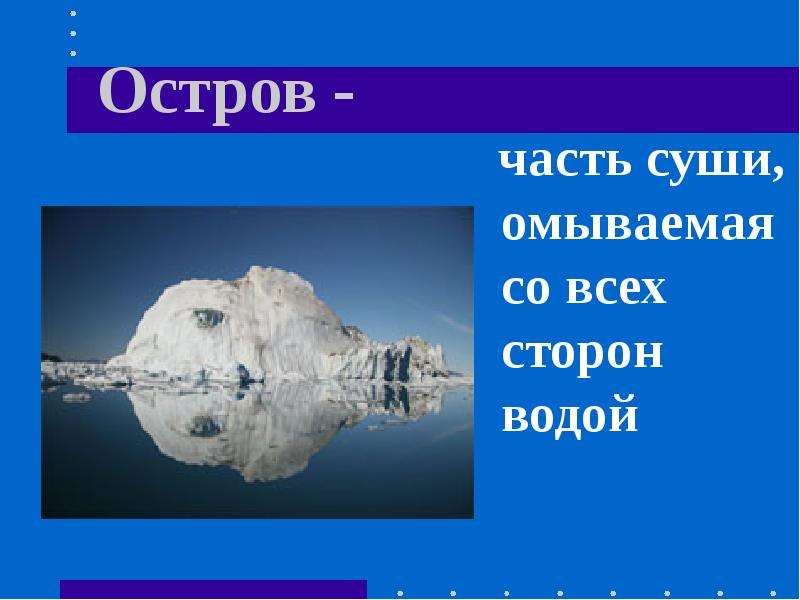 Сторона вода. Части суши омываемая водой. Суша омываемая со всех сторон водой. Остров это часть суши. Части суши по географии.