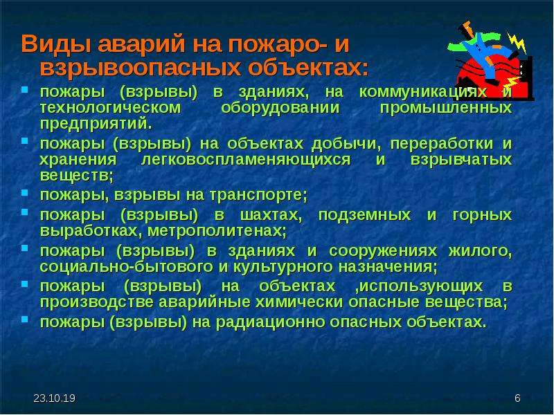 Познакомьтесь С Основными Типами Взрывопожароопасных Объектов Экономики