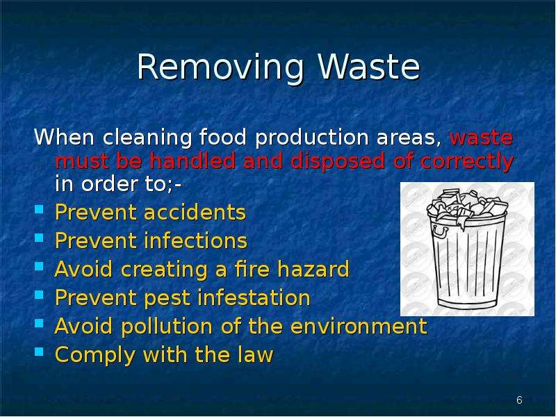 Waste remove. Production waste слова. What are the disinfection measures in the food sector?.