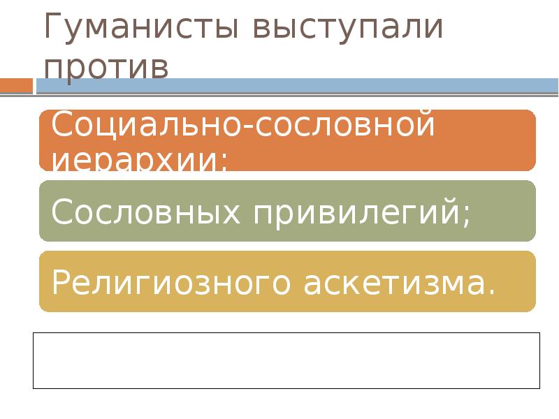 Гуманизм и сциентизм презентация