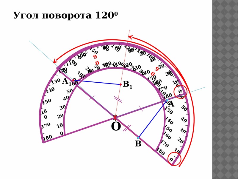 Ответы Mail.ru: Поворот ромба на 120 градусов. Как это сделать? Если можно, с че