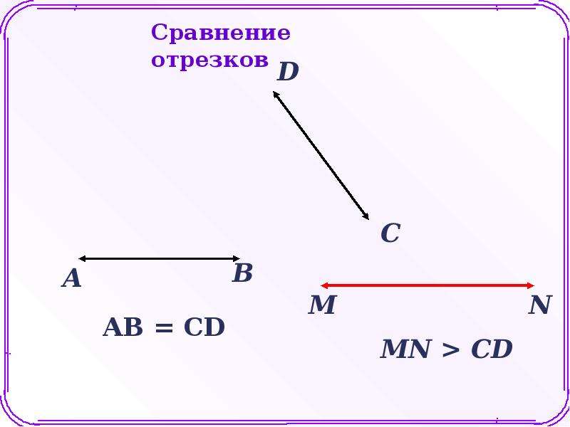 Найдите на каждом рисунке длину отрезка