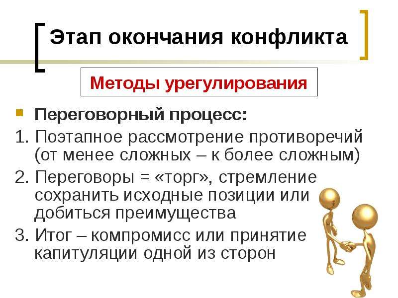 Сложный план политический конфликт