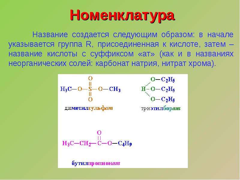 Презентация на тему сложные эфиры по химии 10 класс