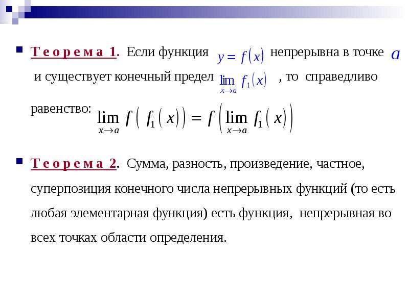 Предел функции это