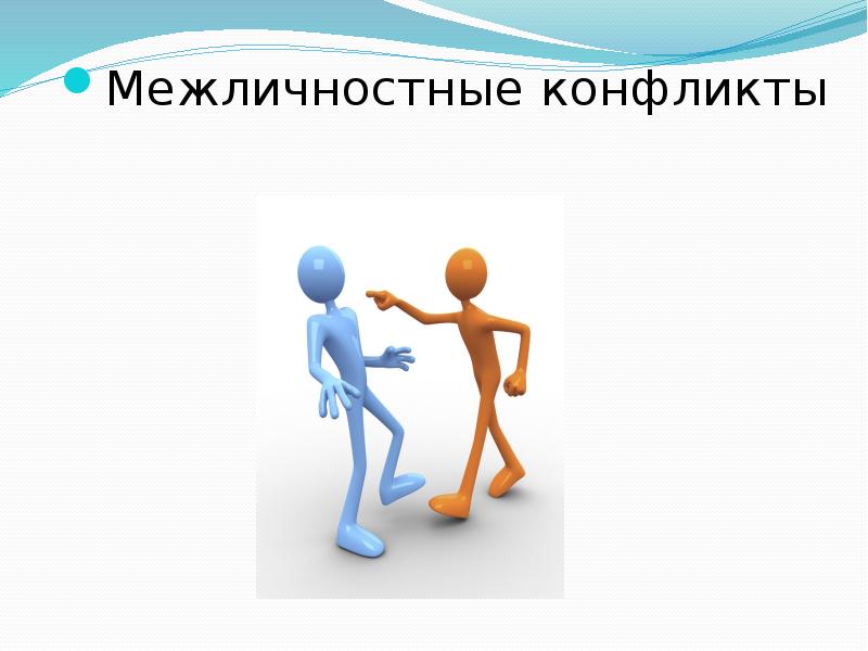 Межличностный конфликт презентация