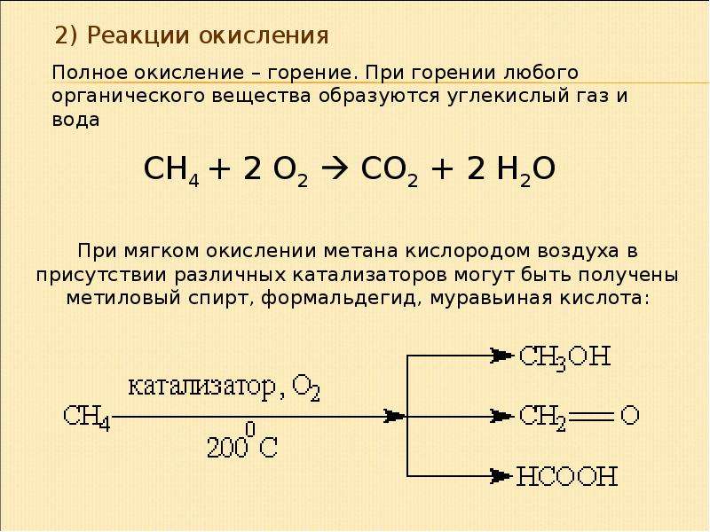 Реакции горения веществ в кислороде. Реакция каталитического окисления алканов. Горение метана катализатор. Формула полного горения метана. Схема химической реакции горения.