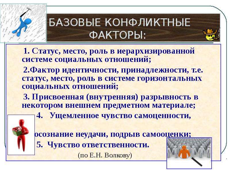 Петровская о понятийной схеме социально психологического анализа конфликта