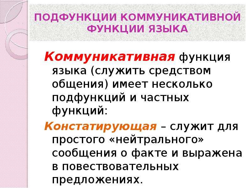 Функции языка это. Подфункции коммуникативной функции. Коммуникативная функция языка. Коммуникативная функция примеры.