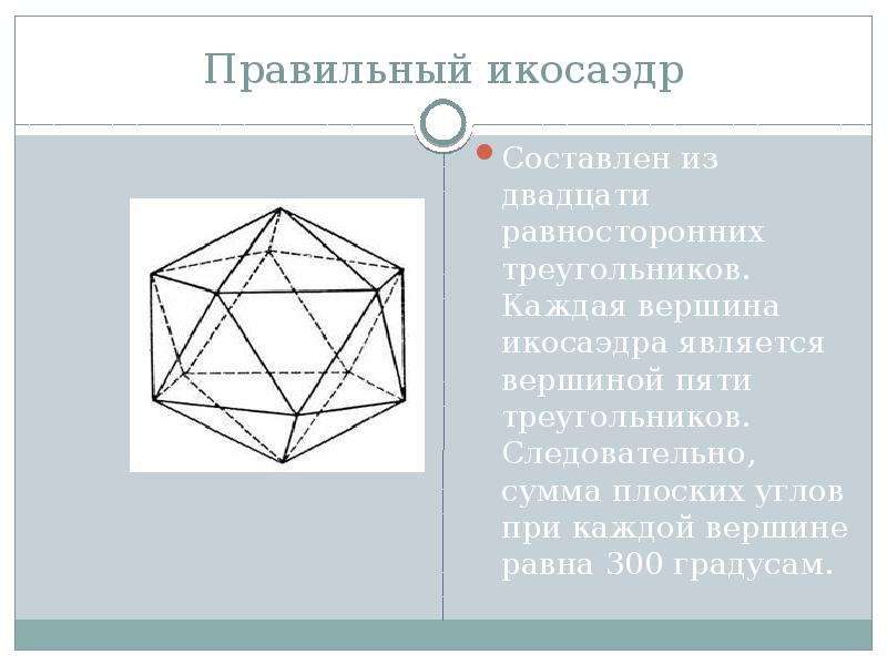 Все ребра правильного многогранника