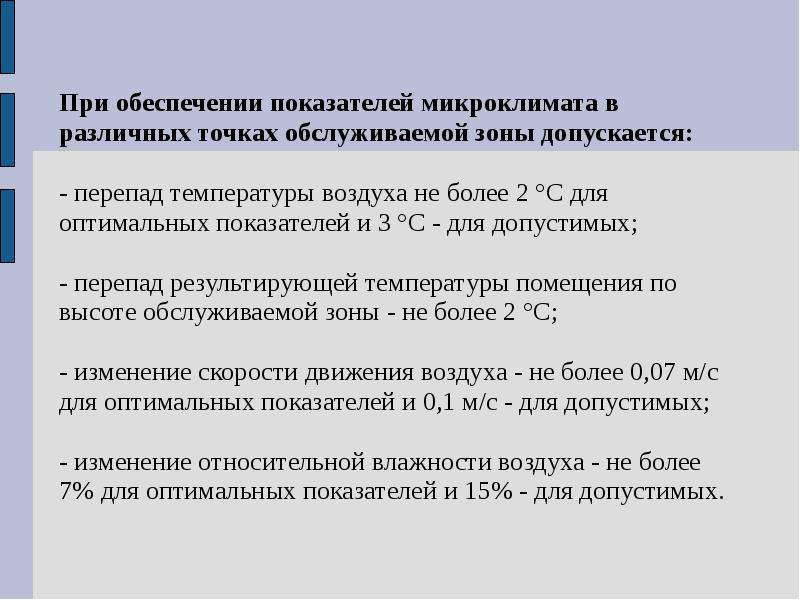 Микроклимат зоны. Коэффициент обеспеченности микроклимата. Разность температур микроклимат. Теоретические основы создание микроклимата помещений. Коэффициент обеспеченности температуры воздуха.