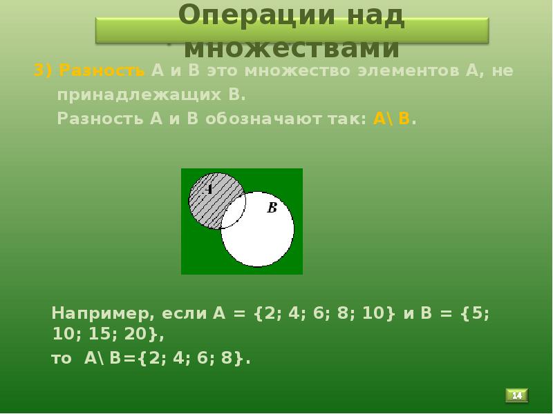 Множества и операции над ними. Операции над множествами разность. Задачи над множествами. Операции над множествами задачи. Презентация на тему множества и операции над ними.