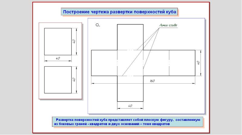 Проект развертка геометрических тел