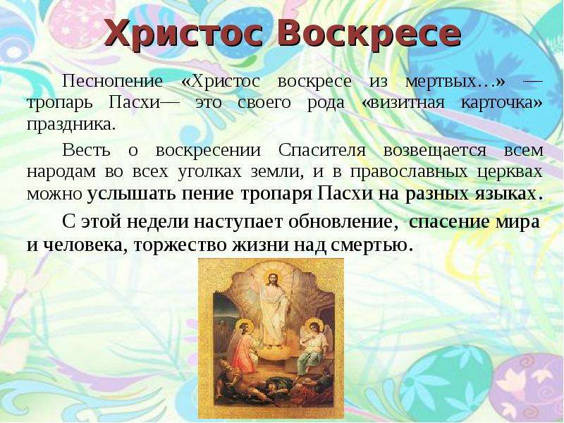 Христос воскресе из мертвых. Тропарь смертию смерть поправ. Тропарь Пасхи. Пасхальный Тропарь. Тропарь праздника Пасхи.