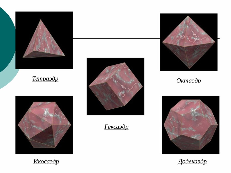 Тетраэдр фото геометрическая фигура это
