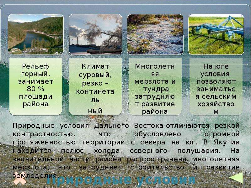 География 8 класс план описания природного района дальнего востока