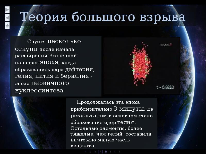 Эволюционирующая вселенная презентация