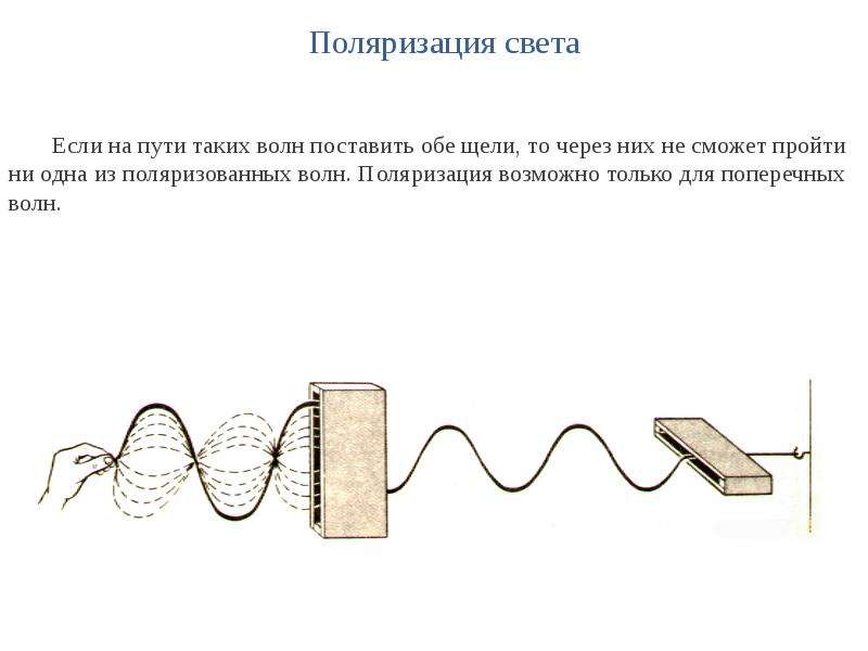 Поперечность электромагнитных волн презентация