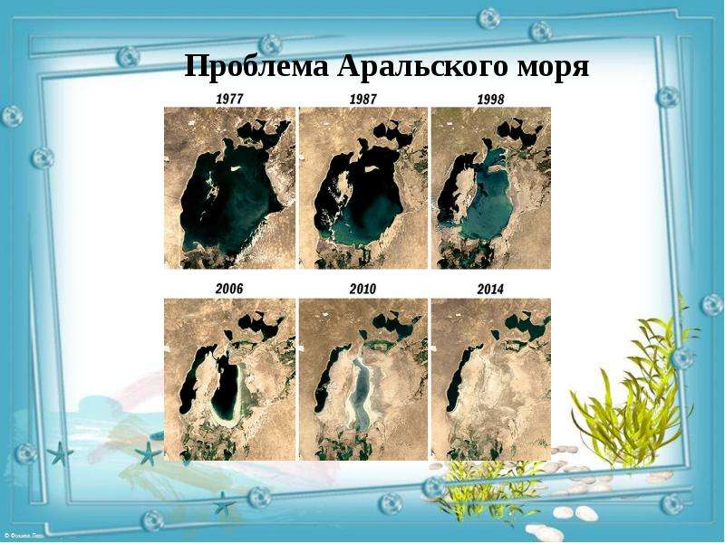 Проект проблемы аральского моря