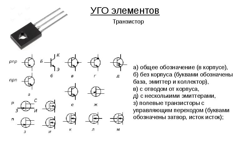 Кт обозначение на схеме