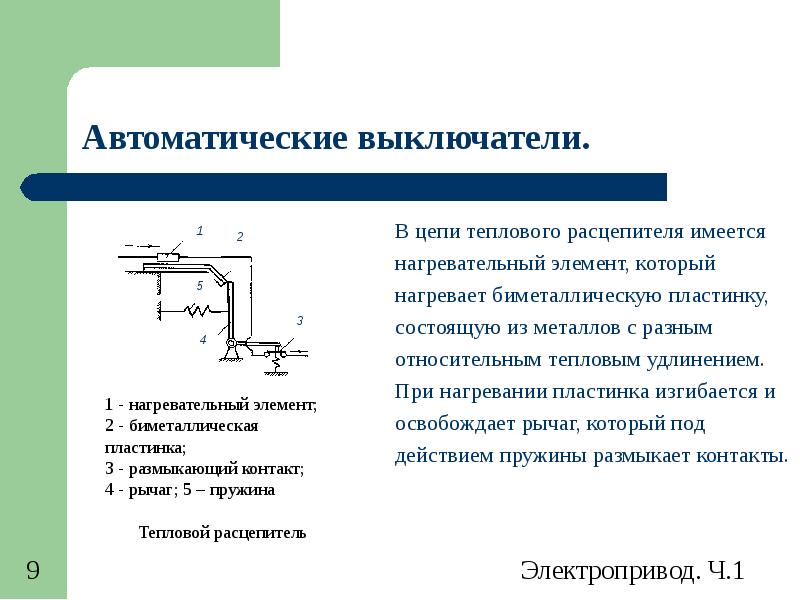 Аппаратура управления и защиты презентация