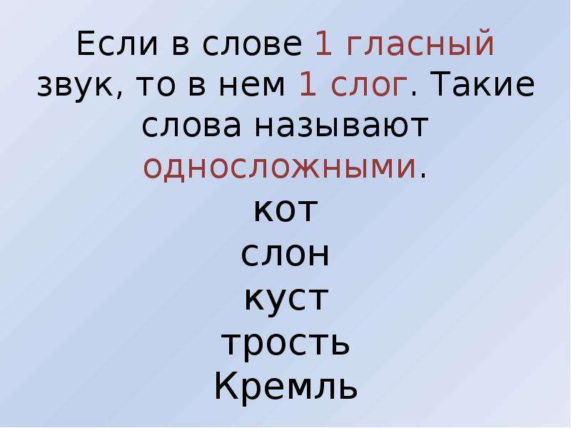 Презентация деление слов на слоги 1 класс