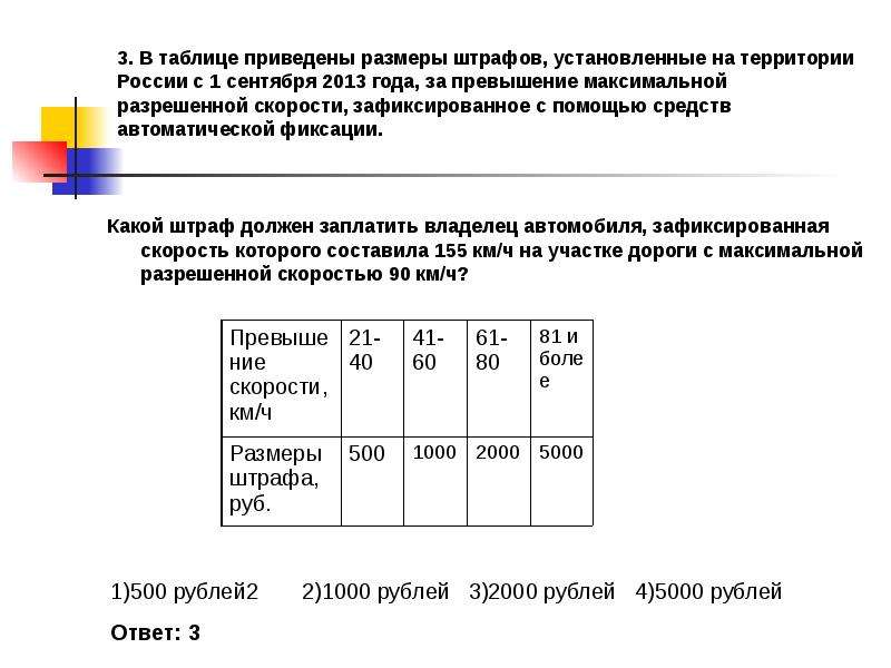 В таблице приведен возраст. Штрафов за превышение скорости зафиксированное в таблице. Штраф за превышение габаритов. Размер штрафов за превышение высоты. Максимальное разрешение скорости в России.