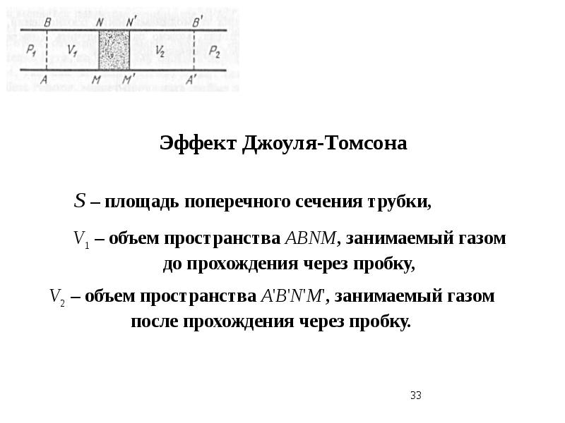 Эффект джоуля томсона