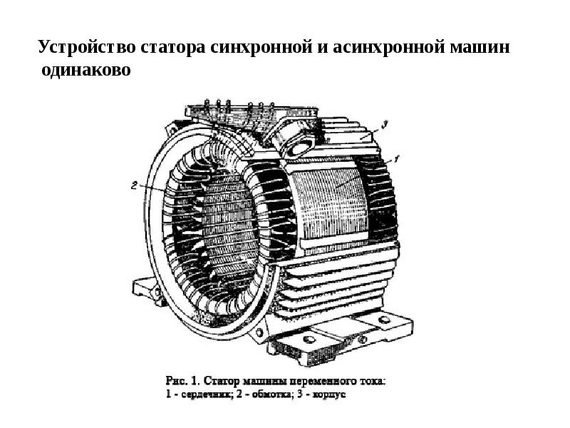 Схема асинхронный двигатель переменного тока