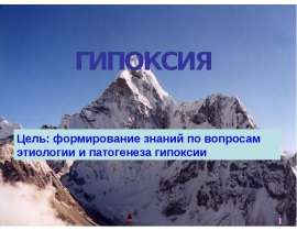 Гипоксия
