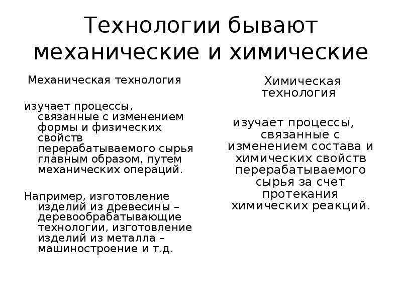 Технологии бывают