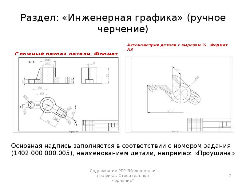 Общие сведения о строительных чертежах презентация