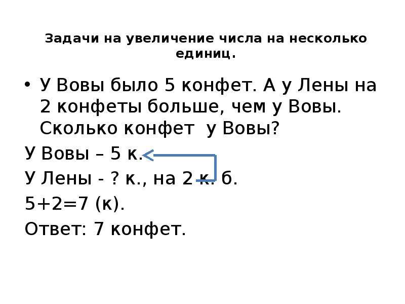 Оформление задачи. Увеличение числа на несколько единиц прямая форма задачи. Оформление задач с x. Оформление задач про телевизоры. У Кати было в 2 раза больше конфет чем у Вовы учи ру ответы таблица.