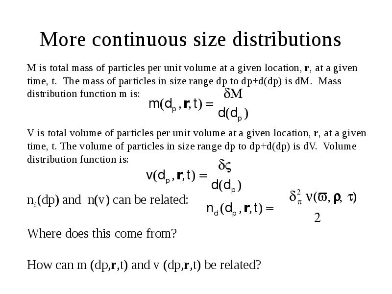 Particle size distribution. Particle Size distribution Python.