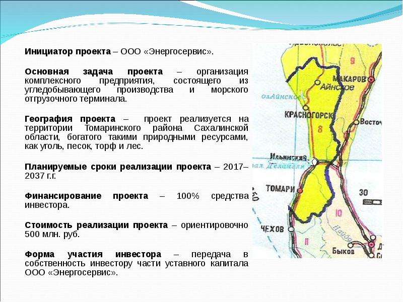 Инвестиционное предложение презентация