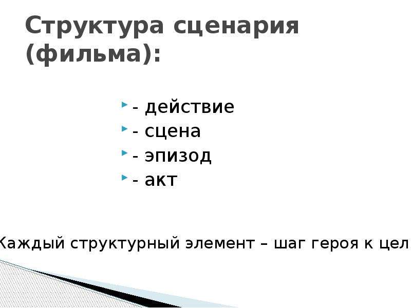 Части сценария. Структура сценария. Структура сценария кино. Структура классического сценария фильма. Типы структуры сценария.