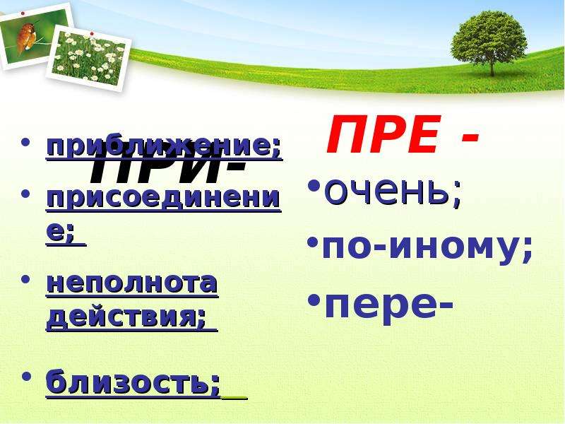 Пре очень