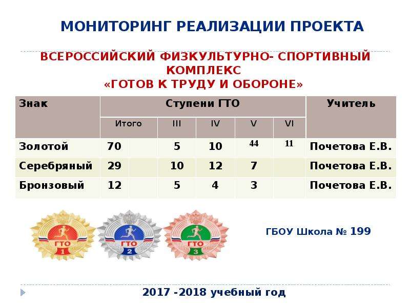 Мониторинг реализации проекта