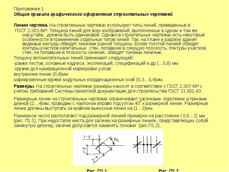 При оформлении строительных чертежей руководствуются правилами установленными ответ на тест