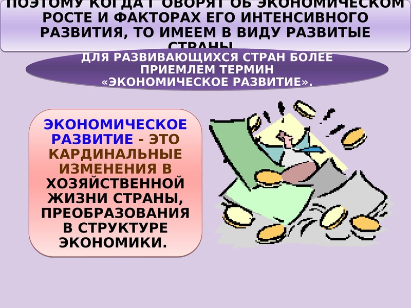 Презентация по обществознанию экономический рост и развитие