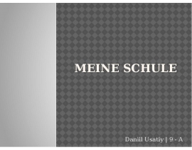 Meine schule