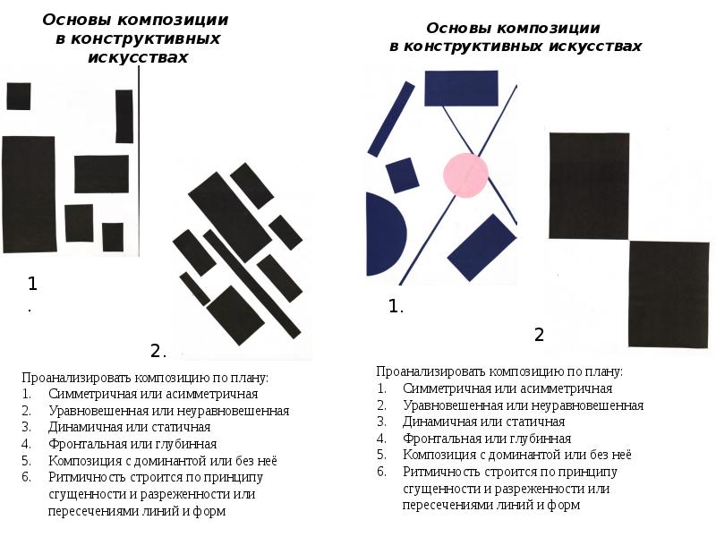 Основы композиции в конструктивных искусствах, слайд №2