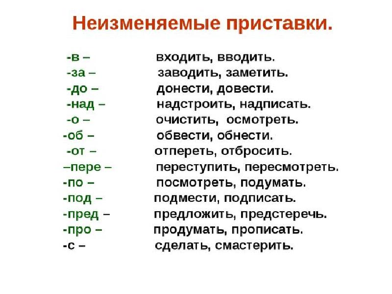 Слова с элементом фото