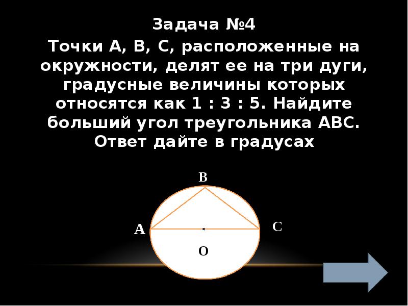 На сколько частей делят окружность