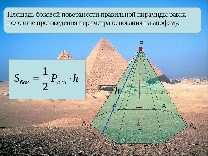 Презентация площадь поверхности пирамиды